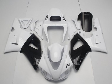 Carénages Moto Yamaha YZF R1 1998-1999 - Blanc Perle Noir