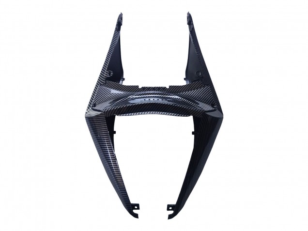 Carénages Moto Yamaha YZF R3/R25 2022-2024 - Noir Fibre de Carbone Style Or Rouge ABBOT