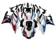 Carénages Moto Yamaha YZF R3/R25 2022-2024 - Blanc Bleu Rouge Noir