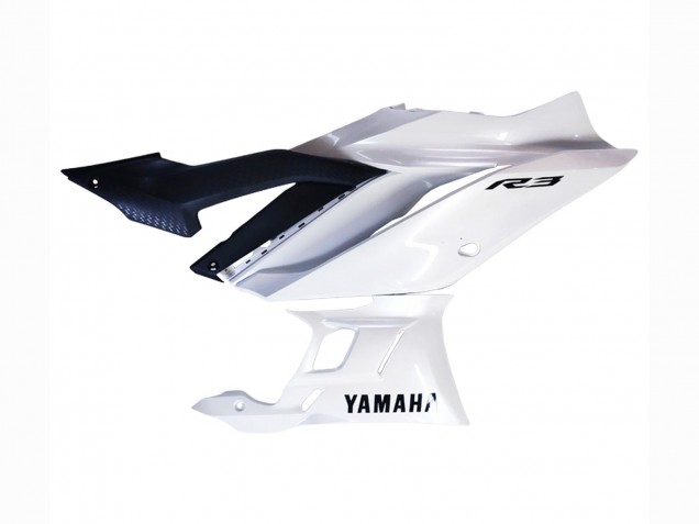 Carénages Moto Yamaha YZF R3/R25 2022-2024 - Blanc