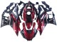 Carénage Moto Yamaha YZF R3/R25 2022-2024 - Rouge Blanc Noir Brillant