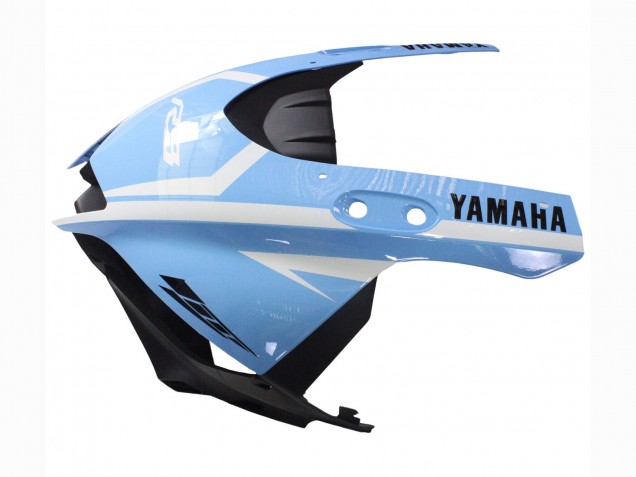 Carénages Moto Yamaha YZF R3/R25 2022-2024 - Blanc Bleu Clair