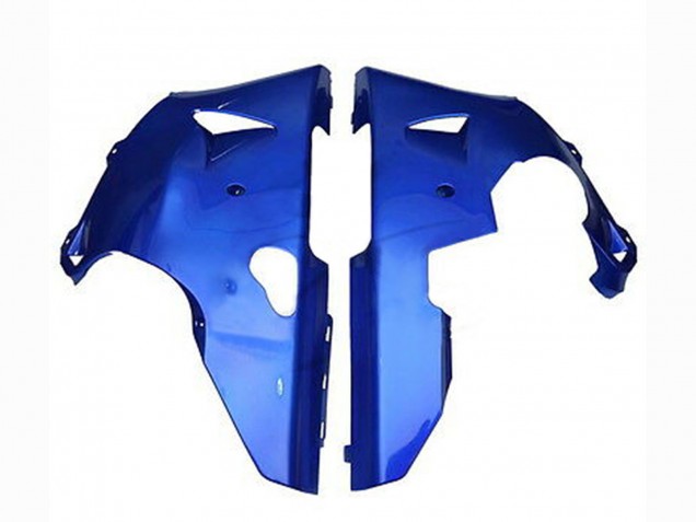 Carénages Moto Yamaha YZF 1000 R1 1998-1999 - Bleu Blanc Noir Brillant