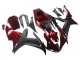Kits Carénage Moto Yamaha YZF 1000 R1 2002-2003 - Rouge Noir Mat
