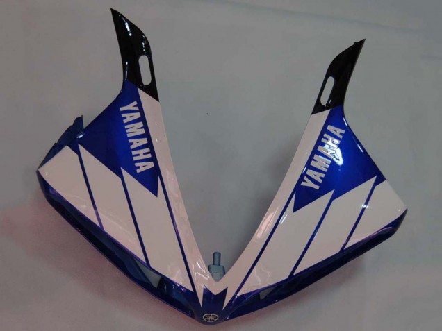 Carénages Moto Yamaha YZF 1000 R1 2009-2011 - Blanc Bleu Noir M1