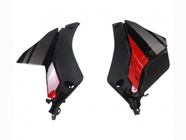 Carénages Moto Yamaha YZF 1000 R1 2015-2019 - Rouge Noir Argent