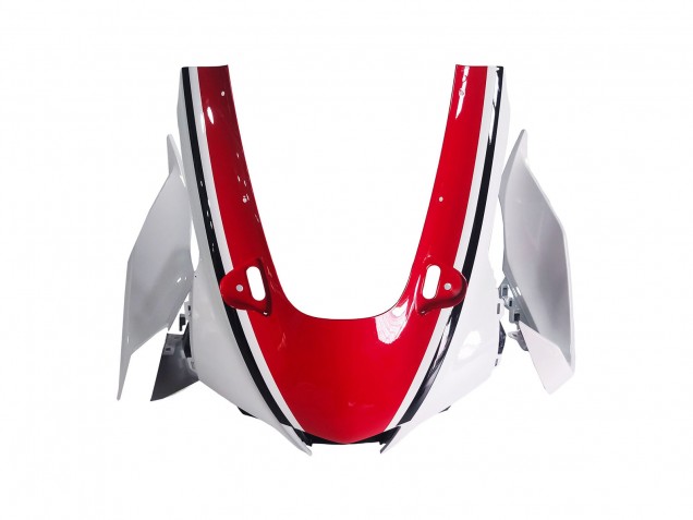 Carénage Moto Yamaha YZF 1000 R1 2020-2025 - Blanc Rouge Noir Brillant