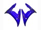 Carénages Moto Yamaha YZF R6S 2006-2009 - Bleu Noir