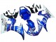 Carénages Moto Yamaha YZF R6S 2006-2009 - Blanc Bleu Fiat Motul Kastinee