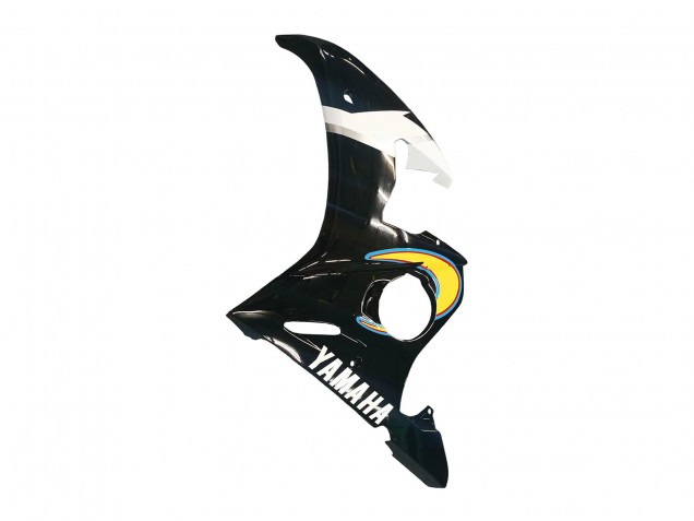 Carénages Moto Yamaha YZF R6S 2006-2009 - Jaune Rouge Noir Brillant 46