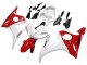 Carénages Moto Yamaha YZF R6S 2006-2009 - Blanc Rouge