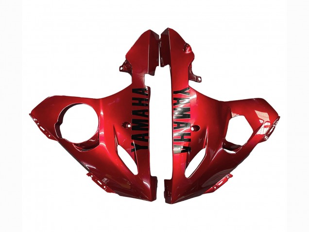 Kits Carénage Moto Yamaha YZF R6S 2006-2009 - Rouge Noir Mat