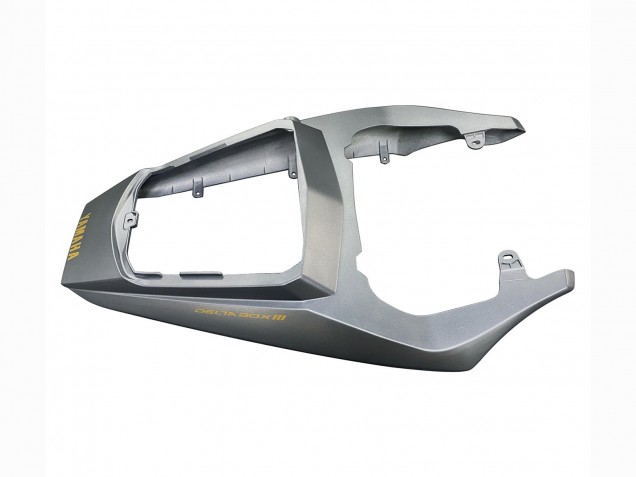 Carénages Moto Yamaha YZF R6S 2006-2009 - Gris Mat Noir Mat Or Décalque