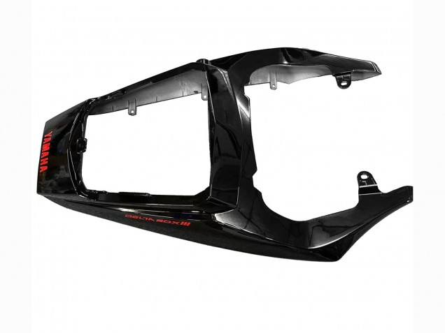 Carénages Moto Yamaha YZF R6S 2006-2009 - Noir Brillant Rouge