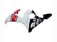 Carénages Moto Yamaha YZF R6S 2006-2009 - Blanc Rouge Noir Brillant Motul
