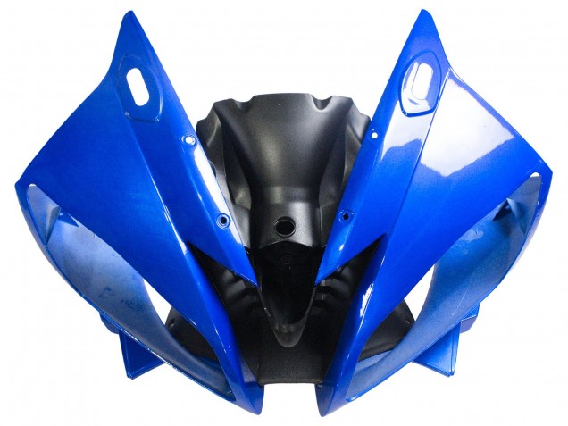 Carénages Moto Yamaha YZF 600 R6 2006-2007 - Bleu Blanc Noir Brillant