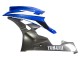 Carénages Moto Yamaha YZF 600 R6 2006-2007 - Bleu Blanc Noir Brillant