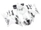 Carénages Moto Yamaha YZF 600 R6 2006-2007 - Blanc Noir Brillant Motul Michelin