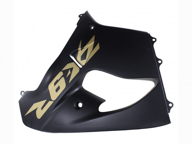 Carénages Moto Kawasaki ZX9R 2000-2001 - Noir Mat Or