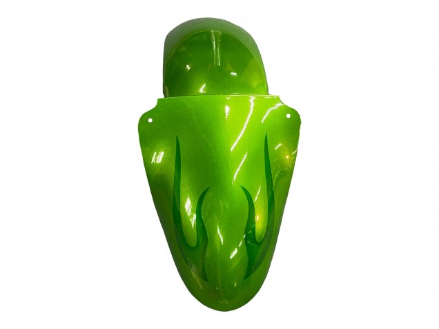 Carénages Moto Kawasaki ZX9R 2000-2001 - Vert Flamme