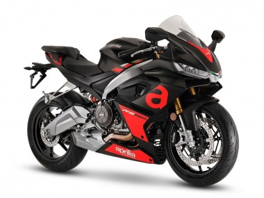 Carénages Moto Aprilia RS660 2020-2024 - Noir Mat Rouge