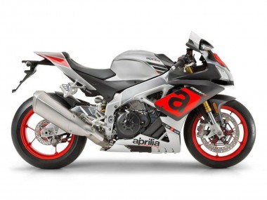 Carénages Moto Aprilia RSV4 1000 2009-2015 - Argent Rouge Noir