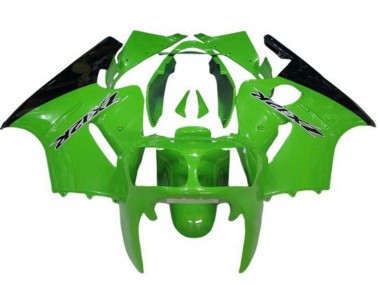 Carénages Moto Kawasaki ZX12R 2000-2001 - Vert Noir