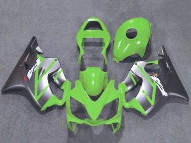 Carénages Moto Honda CBR600 F4i 2001-2003 - Argent Vert