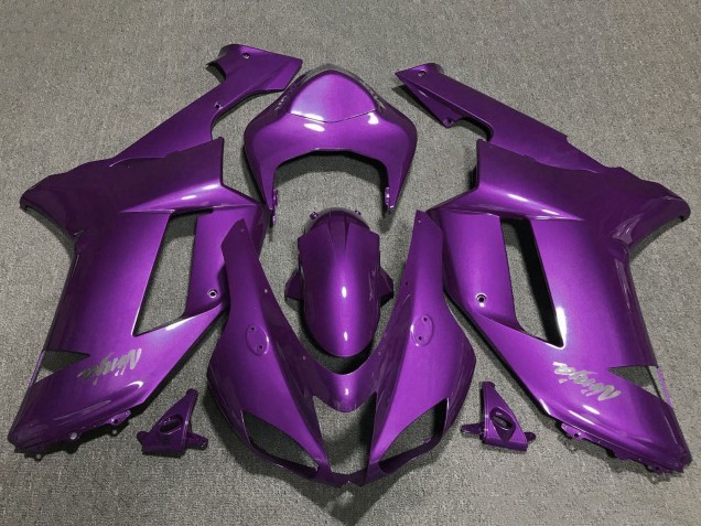 Carénages Moto Kawasaki ZX6R 2007-2008 - Violet