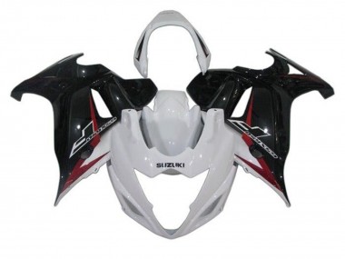 Carénages Moto Suzuki GSX650F 2008-2013 - Blanc Noir Rouge