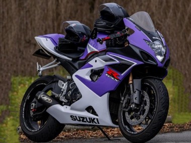 Carénages Moto Suzuki GSXR 1000 2005-2006 - Violet Blanc