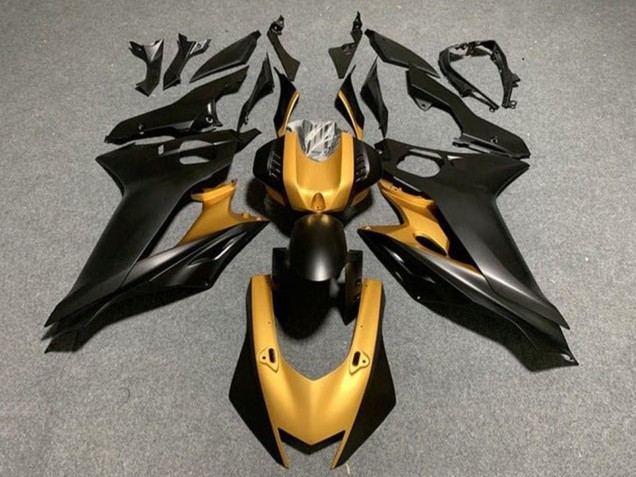 Carénages Moto Yamaha YZF 1000 R1 2015-2019 - Or Noir Mat