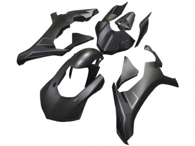 Carénages Moto Yamaha YZF 1000 R1 2020-2025 - Noir Mat Argent