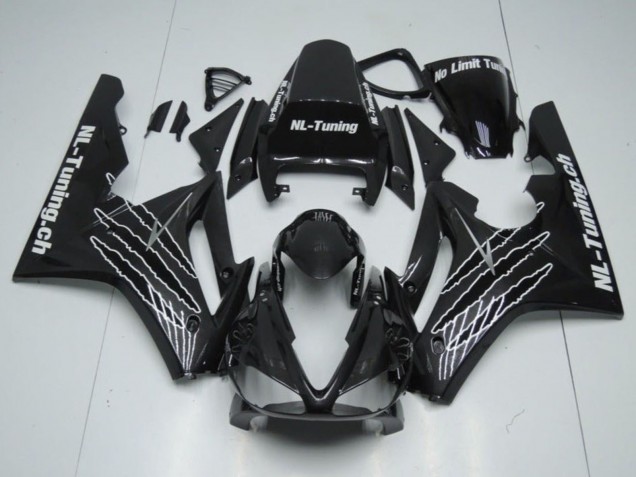 Kits Carénage Moto Triumph Daytona 675 Triple 2006-2008 - Noir Brillant