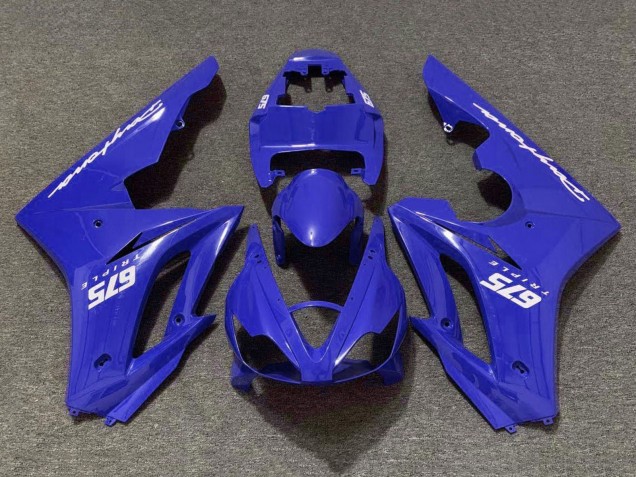 Carénage Moto Triumph Daytona 675 Triple 2006-2008 - Bleu