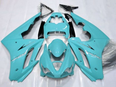 Carénages Moto Triumph Daytona 675 Triple 2006-2008 - Turquoise Bleu