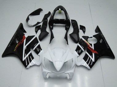 Carénage Moto Honda CBR600 F4i 2001-2003 - Blanc Noir Brillant F Sport
