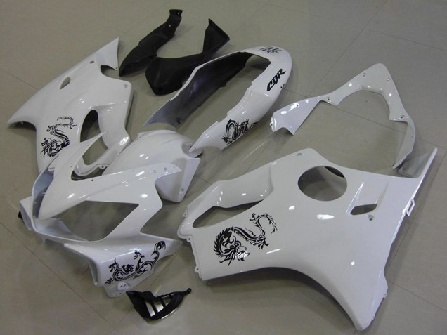 Carénages Moto Honda CBR600 F4i 2004-2007 - Blanc Dragon