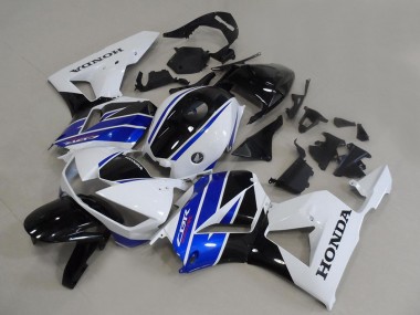 Carénages Moto Honda CBR600RR 2013-2026 - Blanc Bleu Noir Brillant OEM Style