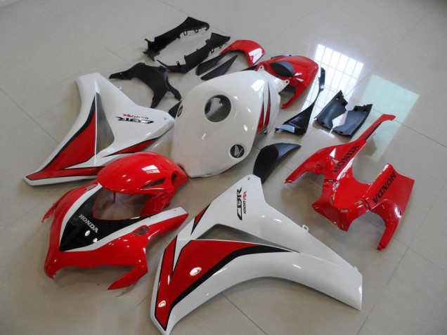 Kits Carénage Moto ABS Honda CBR1000RR 2008-2011 - Blanc Rouge Noir Brillant
