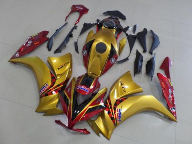 Carénages Moto Honda CBR1000RR 2012-2016 - Or Rouge HRC