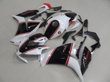 Carénage Moto Honda CBR1000RR 2012-2016 - Blanc Rouge Noir Brillant Bande