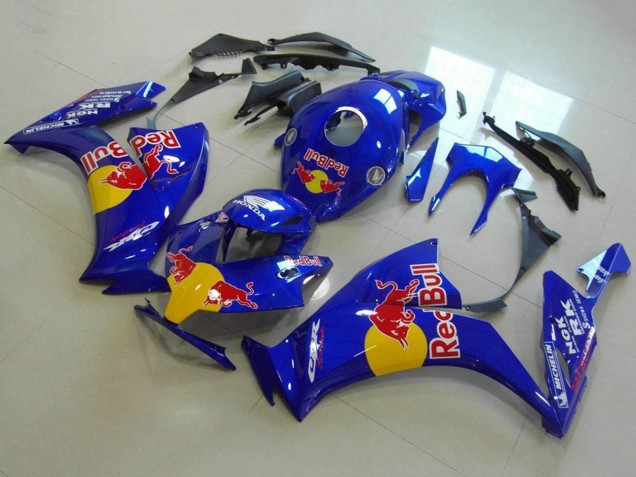 Carénages Moto Honda CBR1000RR 2012-2016 - Bleu Jaune Red Bull