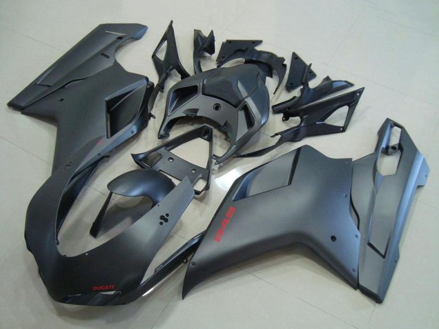 Carénage Moto Ducati 848 2007-2014 - Noir Mat
