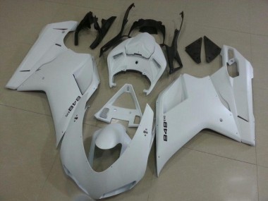 Carénages Moto Ducati 848 2007-2014 - Blanc
