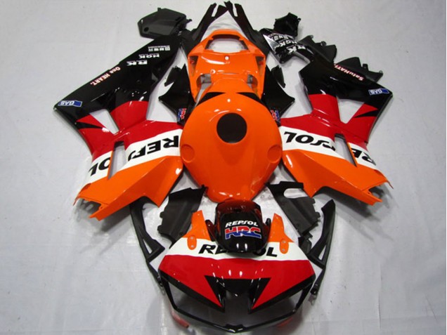 Kits Carénages Moto Honda CBR600RR 2013-2026 - Orange Blanc Rouge Noir Brillant Repsol