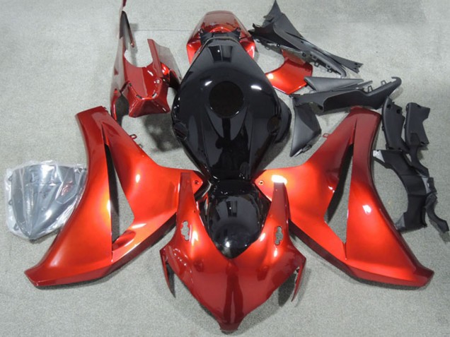Kits Carénages Moto Honda CBR1000RR 2008-2011 - Rouge Noir Brillant