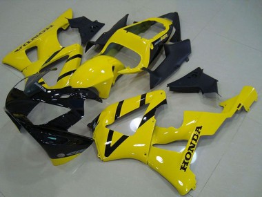 Carénage Moto Honda CBR900RR 929 2000-2001 - Jaune Noir Brillant