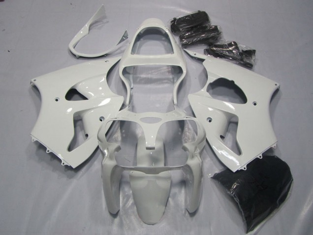Carénages Moto Kawasaki ZX6R 2000-2002 - Blanc