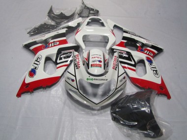 Carénages Moto Suzuki GSXR 1000 2000-2002 - Blanc Rouge Noir Rizoma Playboy